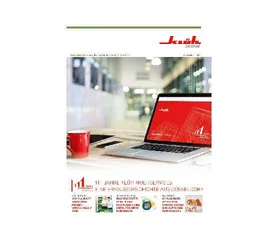 Ein Bild von einer Klüh Catering Zeitschrift mit dem Titel: 111 Jahre Klüh Multiservices