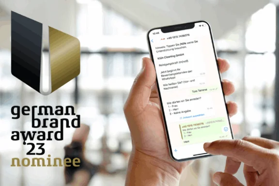 Infobild zum german brand award 23 nominee