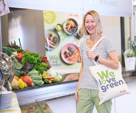 Aktionsbild zu "We love green." mit Kerstin Kunick
