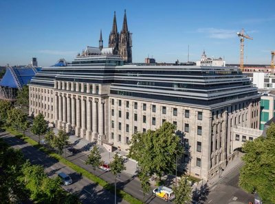 Außenansicht von der Flugsicherheitsbehörde der Europäischen Union (EASA) mit Hauptsitz in Köln