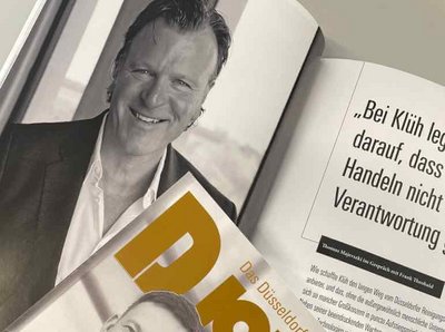 Cover des DJournals mit Frank Theobald auf der Titelseite