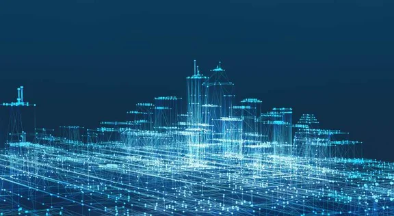 KI Generieter Banner einer Intelligenten Leitstelle