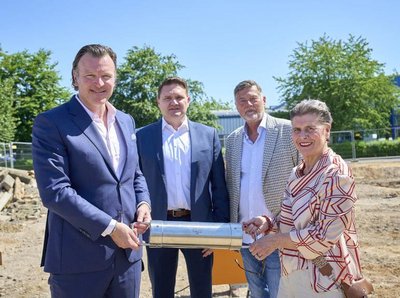 Ein Gruppenbild von 4 Menschen