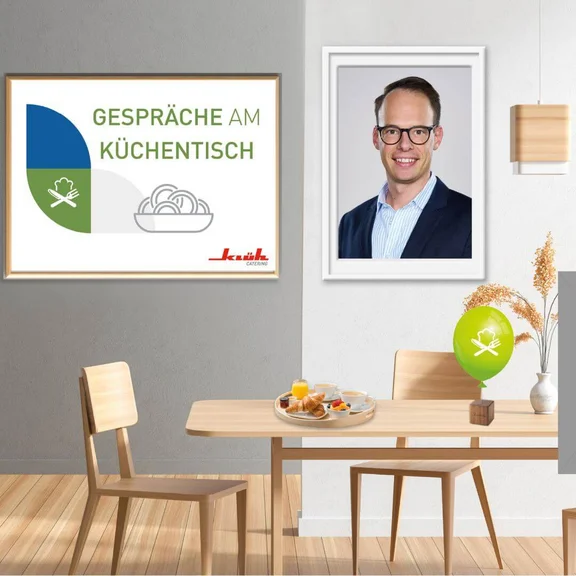 Bild zum Podcast "Gespräche am Küchentisch" mit einem Porträt von Herr Thomas Olschar