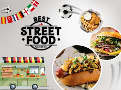 Aktionsbild zur "Best Street Food Fußball-EM 2024"