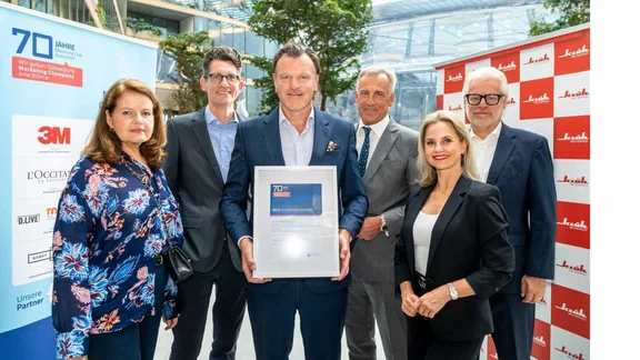 Gruppenbild zur MCD Champion Award gewinner Klüh