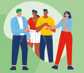 Illustration zum Thema Soziales