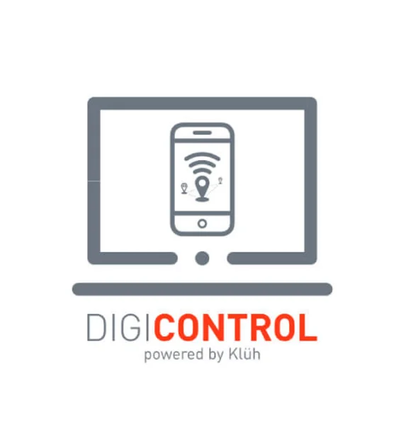 Logo von DigiControl, dem digitalen Wächterkontrollsystem von Klüh