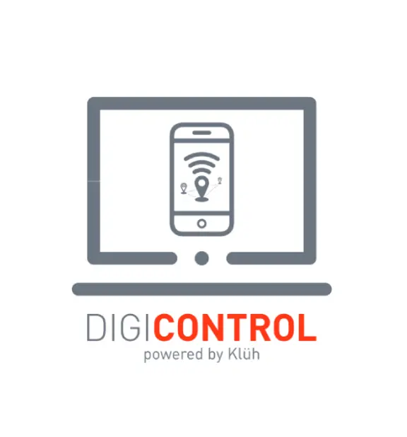 Logo von DigiControl, dem digitalen Wächterkontrollsystem von Klüh