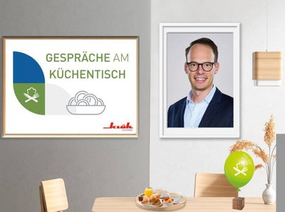 Ein Teaserbild zum Podcast "Gespräche am Küchentisch" mit dem Gast Thomas Olschar
