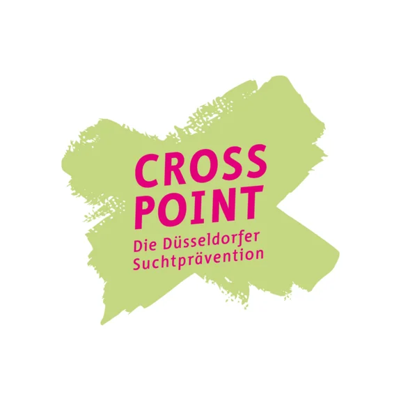 Logo: CrossPoint DIe Düsseldorfer Suchtprävention
