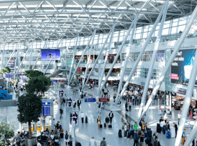 Bild vom innen Bereich Flughafen