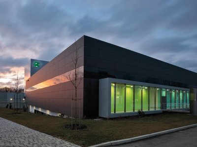 Außenansicht des Firmengebäudes der R-Pharm