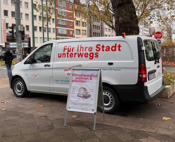 Klimamobil Düsseldorf Firmenwagen 