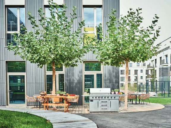 Betriebsrestaurant Außenbereich