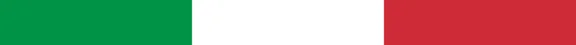 Italien Flagge als Banner
