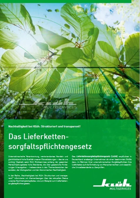 Cover: "Das Lieferkettensorgfaltspflichtengesetz"