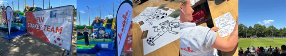 Bannerbild als Collage aus fünf Bildern zum VFL Bochum Familien-Spieltag
