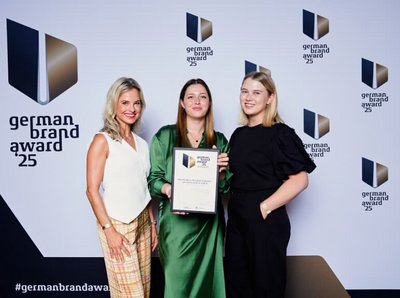 Gruppenbild beim german brand award '25