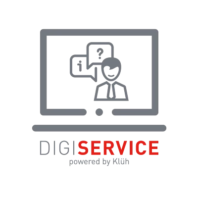 Logo: Digi Service powered by Klüh