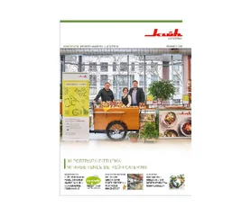 Ein Bild von einer Klüh Catering Zeitschrift