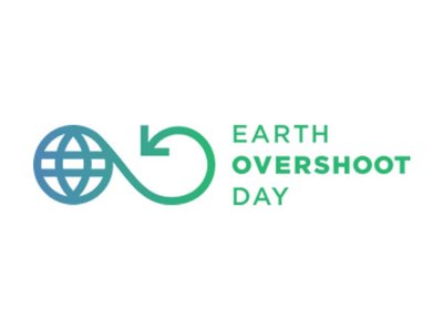 Logo: Earth overshoot day