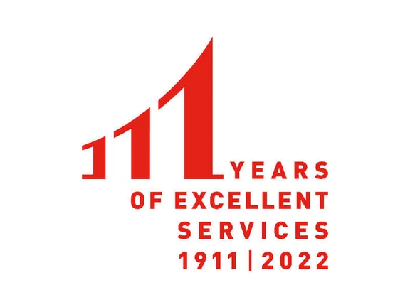 Klüh 111 Jahre Jubiläums Logo