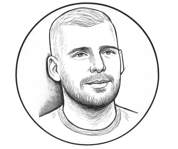 Porträt skizze von Luis Wilbertz