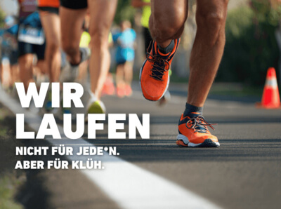 Aufnahme von Läufer-Beinen in Aktion
